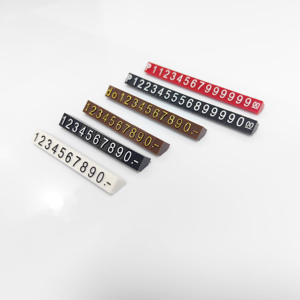Moderne Compacte Plastic Prijs Kubus Standaard Abs Numerieke Tags Voor Gemakswinkels Winkels Winkel Display Rekken - Product Image 6