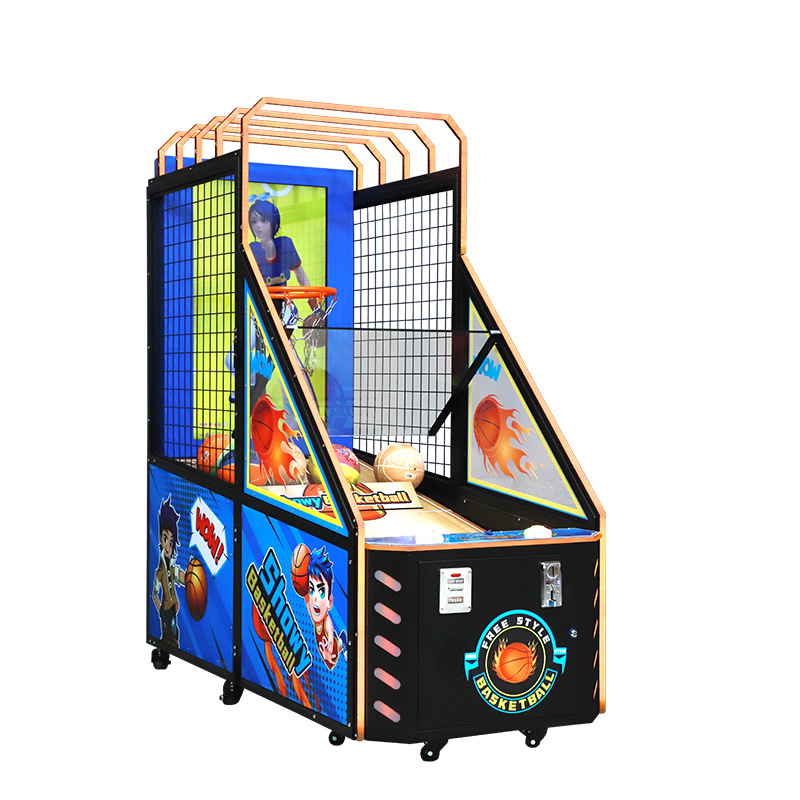 42" LCD Kids Lcd Basketball Shooting Game Machine Street Arcade Basketball Simulator Machine Children Amusement Machine for Sale