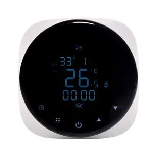 Termostato HY312-WIFI rotondo Touch Screen telecomando per la casa intelligente Digital Room termostato supporto Tuya APP Google Alexa