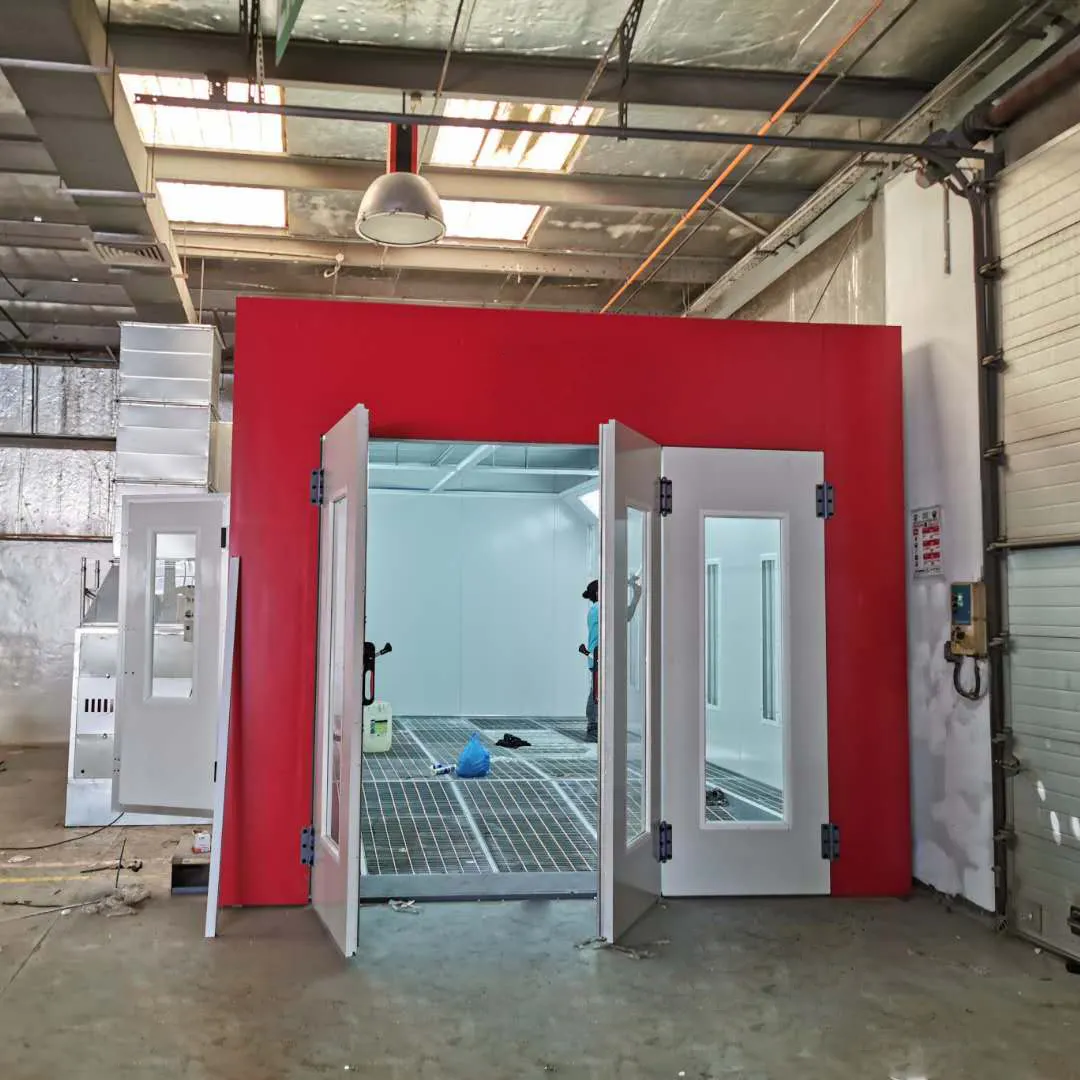 CE certification water based spray paint booth/ car baking oven for sale /drying room