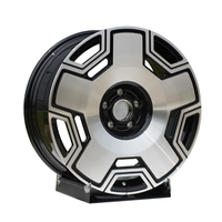 Rines Forjados Fx 6061 T6 de 20 y 22 Pulgadas con Acabado Mecanizado Negro, Estilo Maybach para Mercedes Clase S W223
