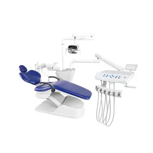 Led lamba ile BT-SA01 ucuz klinik İntegral diş ünitesi dişçi sandalyesi hava kompresörü doktor dışkı fiyat