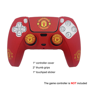 Coque en Silicone « Football Club » avec Design Imprimé au Laser pour Manette de <span class=keywords><strong>Jeu</strong></span> DualSense PlayStation <span class=keywords><strong>PS5</strong></span> – Housse de Protection et Prise en Main - Product Image 4