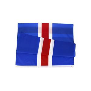 Bandera de <span class=keywords><strong>Islandia</strong></span> al por Mayor, 3x5 Pies, Poliéster, Bandera Nacional Islandesa para Exhibición en Exteriores - Product Image 2