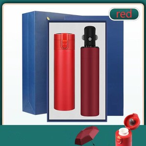 Nouveauté : Coffrets cadeaux d'affaires haut de gamme pour hommes, avec parapluie automatique, bouteille isotherme <span class=keywords><strong>et</strong></span> gadgets pliables, pour usage domestique - Product Image 5