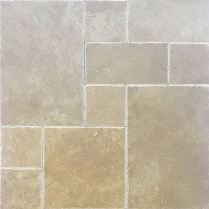 2025 Noche Travertin Français Motif Parquet Texture Usine Directement Turc Travertin Pierre Naturelle Ensemble Taille De Coupe Cem-FPT-04 - Product Image 2