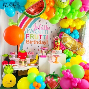 Décoration de fête d'anniversaire sur le thème des fruits, guirlande d'arche de ballons colorés, kit de décoration de mariage, douche nuptiale, toile de fond <span class=keywords><strong>E3131</strong></span> - Product Image 3