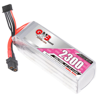 GNB GAONENG 4S 2300MAH 14.8V 130C RC LiPo batterie sans balais, Drone coréen football aile libre Air Wing Air Force Fighter RC Jet