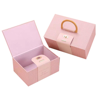 Caja de Regalo de Cuero PU de Lujo Moderna de 2 mm de Grosor, Color/Logotipo/Tamaño Personalizado, Alta Resistencia al Agua, Embalaje para Dulces y Joyas