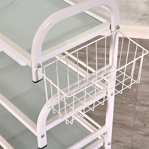 Multifunctionele Tattoo Haar En Beauty <span class=keywords><strong>Trolley</strong></span> Drielaagse Glazen Plank Schoonheidssalon Tools <span class=keywords><strong>Trolley</strong></span> - Product Image 6