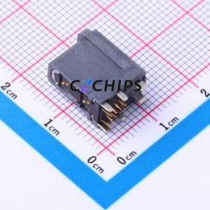 TYPEC-313DCL-ARP16X4 USB Connector Through hole Component (THT) Connector Type-C USB 3.1 Female Side Insert - Product Image 2