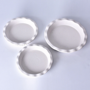 Ensemble de vaisselle en céramique en grès écologique, style rétro américain, motif floral frais, pour la maison, plats <span class=keywords><strong>et</strong></span> <span class=keywords><strong>assiettes</strong></span> à tarte <span class=keywords><strong>et</strong></span> à gâteau - Product Image 4