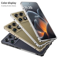 Étui de protection en métal de luxe pour Motorola Edge 70 / X70 Air, cadre en aluminium, coque de protection