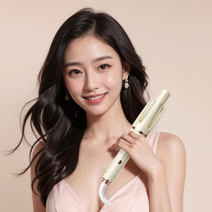 2025 nouveau bigoudi pour <span class=keywords><strong>cheveux</strong></span> longs et courts professionnel <span class=keywords><strong>automatique</strong></span> <span class=keywords><strong>fer</strong></span> à friser baguette Auto rotatif <span class=keywords><strong>cheveux</strong></span> bigoudi <span class=keywords><strong>fer</strong></span> à friser ensemble - Product Image 3