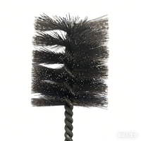 Brosse de nettoyage flexible en fil d'acier inoxydable de marque JXY, à alimentation directe usine, pour bras robotisé, pour le meulage et l'ébavurage des parois intérieures d'acier