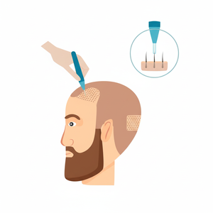 Instrumentos Quirúrgicos Manuales para Trasplante Capilar FIDA International DHI Choi PEN, Material Metálico Clase I, Certificado CE, 1 Año - Product Image 1