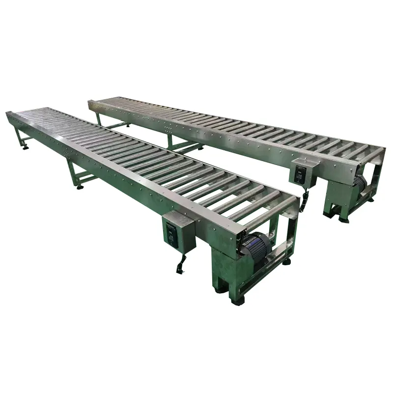 Comprimento Personalização Alimentado/sem alimentação Log Conveyor Gravity Roller Conveyor Motor Novo Produto 2020 Fornecido Alumínio 45 120W