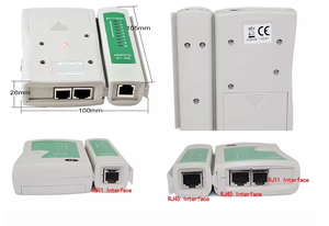 Đa chức năng RJ45 cáp mạng Tester + RJ11 đường dây điện thoại Detector, tín hiệu Tracer và công cụ tìm lỗi - Product Image 5