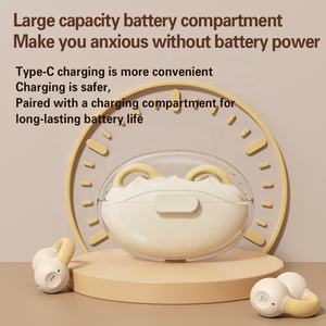 Беспроводные наушники Langsdom с зажимом для наушников, Bluetooth 5,3 с костной проводимостью, спортивные наушники, беспроводные наушники с микрофоном - Product Image 5