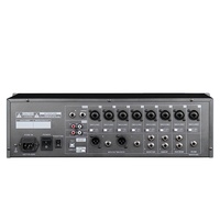 Console de mixage audio professionnelle OEM 12 canaux en métal à montage en rack avec enregistreur intégré et effets analogiques pour l'éclairage audio-vidéo