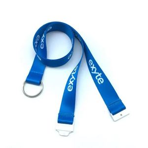 BSBH Personalized <b>Polyester</b> ID Card Holder <b>Lanyard</b> with Hook High Quality Custom Logo Color for Company Events Conference Staff - Product Image 1