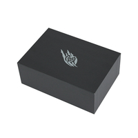 Caja de Regalo de Cartón Rígido de Lujo con Logotipo Personalizado, Tapa Extraíble, Materiales Reciclados, Grabado en Relieve, Laminación Mate, Impresión a Color Personalizada