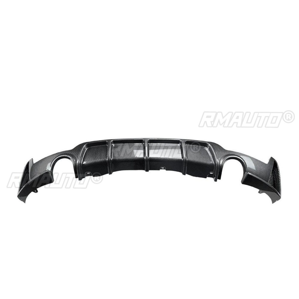 ด้านเดียวแบบเดี่ยว ไม่มีแสง ลายคาร์บอน