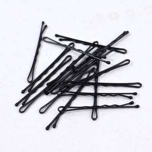 Pasadores <span class=keywords><strong>de</strong></span> Pelo Metálicos Negros Básicos con Logotipo Personalizado, Accesorios para el Cabello, Pasadores <span class=keywords><strong>de</strong></span> Pelo para Mujer - Product Image 5