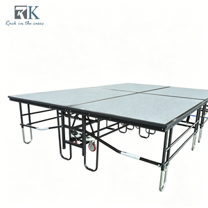 Escenario Plegable de Acero a Precio de Fábrica, Plataforma de Escenario Portátil para Eventos, Escenario Móvil Resistente - Product Image 1