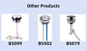 Botón de descarga universal de un solo toque para inodoro, mecanismo de descarga de <span class=keywords><strong>cisterna</strong></span>, reparación y reemplazo - Product Image 6