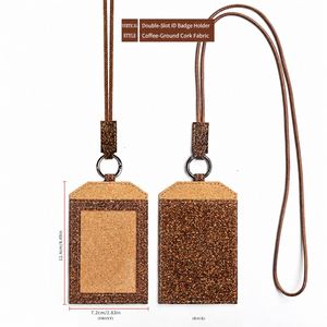 Custom Wholesale Cork Passport Holder and Luggage Tag Set Bulk Eco Friendly Travel Accessories - Product Image 2