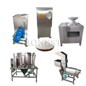 Machine For Coconut Milk And Desiccated Coconut / Coconut Milk Powder Making Machine / Coconut Milk Powder Machine