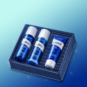 Kit de soins de la <span class=keywords><strong>peau</strong></span> pour hommes Offres Spéciales Lotion de contrôle de l'huile hydratante rafraîchissante pour le <span class=keywords><strong>visage</strong></span> Ensemble de 3 pièces Ensemble de soins de la <span class=keywords><strong>peau</strong></span> pour hommes pour tous types de <span class=keywords><strong>peau</strong></span> - Product Image 6