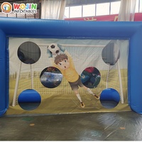 Nouveau but de football gonflable 2026 avec cible de tir pour jeu sportif – Vente chaude