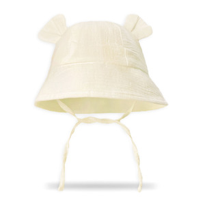 Chapeaux seau en mousseline pour filles garçons printemps automne chapeau nouveau-né imprimé mignon Panama casquette de pêcheur extérieur casquettes pour bébés 3-12 mois - Product Image 6