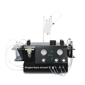 High Pressure Ultrasonic Hydrodermabrasion Facial Machine Acrylic Hydra Oxygen Jet Peel Microdermabrasion <b>UK</b> <b>Plug</b> Hydrating - Product Image 2