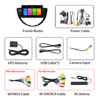 Autoradio 9 pouces Android 12 4G WIFI BT RDS sans fil Carplay Android Lecteur stéréo à écran tactile pour SUBARU TRIBECA 2007 ~ 2011