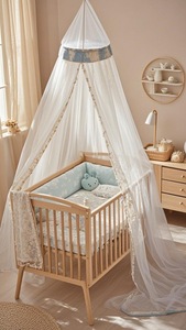 Tùy Chỉnh Liền Mạch Bảo Hiểm Đầy Đủ Trẻ Em Muỗi <span class=keywords><strong>Net</strong></span> Thoáng Khí Bé Muỗi <span class=keywords><strong>Net</strong></span> Cho Babys Crib Đáng Yêu Cho Mùa Hè Bangladesh Nhà Máy - Product Image 4