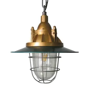 Vintage demir Led avize lambaları aydınlatma alüminyum cam asma asılı lamba İskandinav endüstriyel kolye ışık
