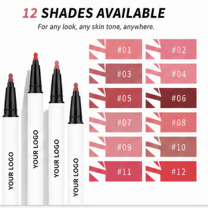 Matte Long Lasting Mineral Waterproof Private Label Lip <b>Liner</b> Custom Lip Stain Non-Stick Cup Pencil Natural Look Regular Size - Product Image 3