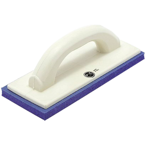 Pavan '877/1-E 'Paleta de espuma de goma azul 215x135 15 mm de espesor Esponja de hoja de acero inoxidable y paleta de esquina dura de Material PU - Product Image 1