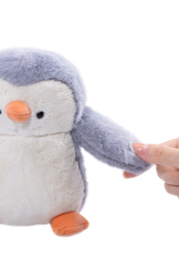 Peluche interactive IA Pingouin, jouet éducatif pour bébés avec yeux LED RGB et fonctions d'apprentissage de l'<span class=keywords><strong>arabe</strong></span> - Product Image 2