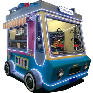 Remolque de comida móvil totalmente equipado móvil estándar americano/camión de comida rápida Snack Airstream usado de cuatro ruedas a la venta