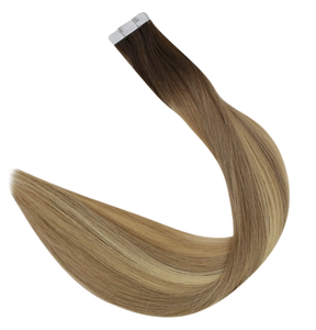 Cinta invisible al por mayor duradera en cabello humano Remy ombre cinta invisible gris y negra cinta invisible para cabello en cabello humano exte - Product Image 2