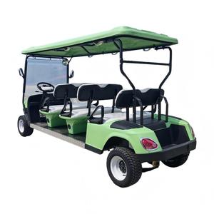 Voiturette de golf électrique HKBG 72V haute puissance, 6 places, 3 rangées de sièges - Product Image 3