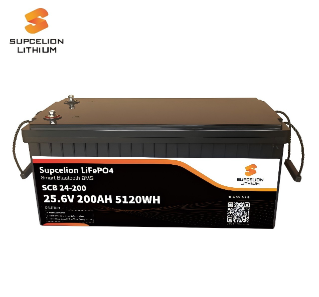 Wholesale 25.6V 200Ah LiFePO4 Li-ion Battery Pack IP65 Protection 5-Year Warranty OEM/ODM Available Fast Worldwide Shipping