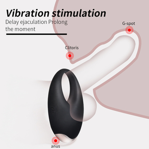 Vibrator Cock Ring Penis Cock Ring On For Man Delay Ejaculatie Seksspeeltjes Voor Mannen Paar Ringen Penisring Speelgoed Voor Volwassenen <span class=keywords><strong>18</strong></span> - Product Image 2