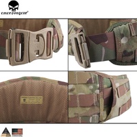 Ceinture tactique EMERSONGEAR MOLLE avec boucle Sabage, en nylon détachable, pratique, multi-camo, camouflage
