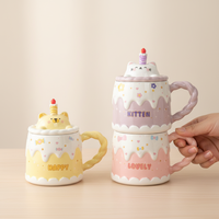 Mug en céramique écologique au design unique, compatible micro-ondes et lave-vaisselle, durable, pour café et lait, idéal pour la maison et les cafés.