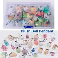 Mignon pendentif chien en résine floquée 3D fait main, mini poupée, breloque de téléphone, porte-clés DIY, cadeau artisanal